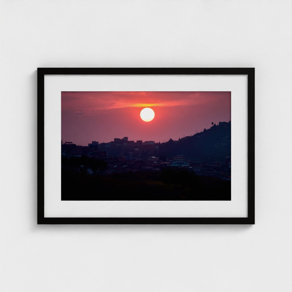 The Last Light - Framed