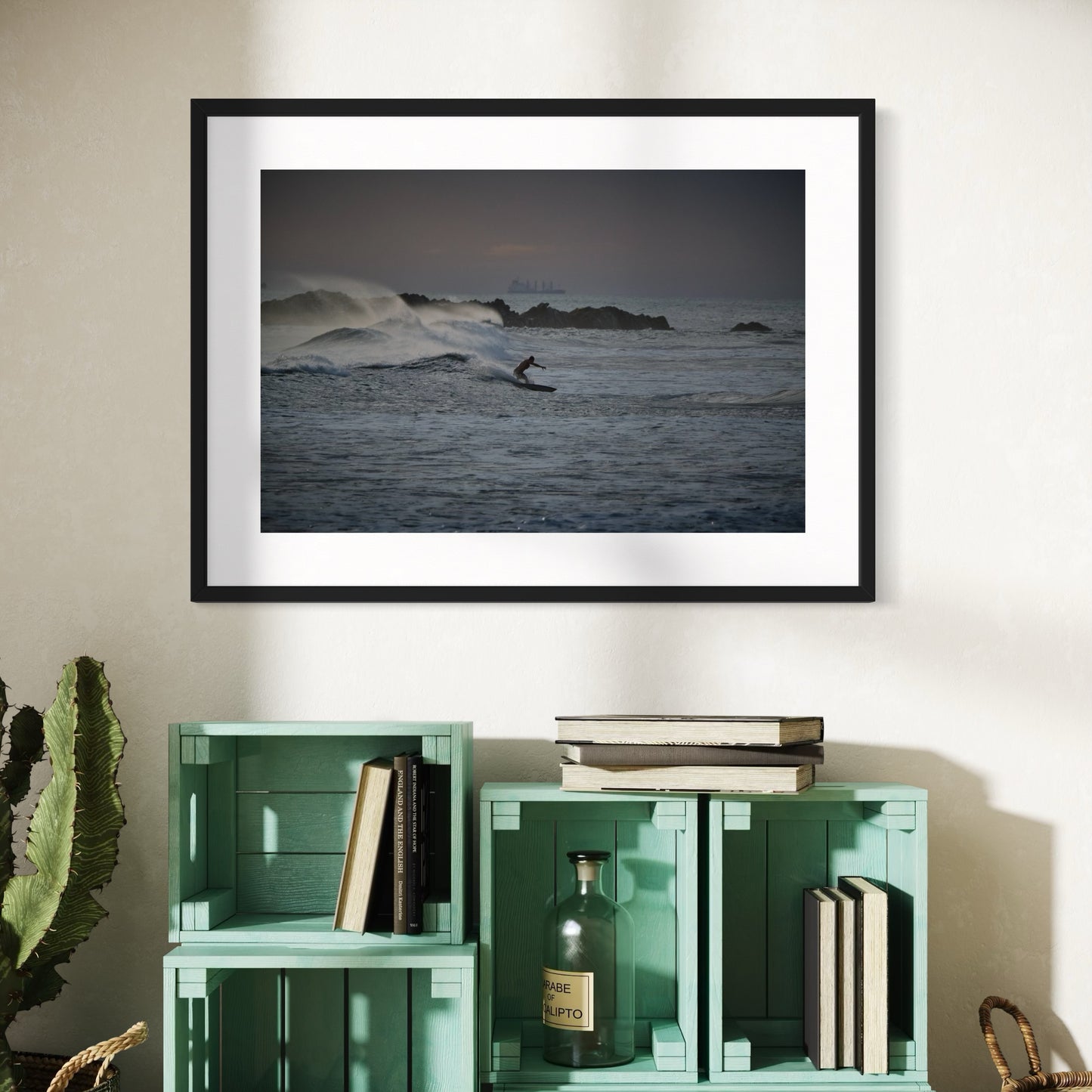 Vanishing Flow - Framed