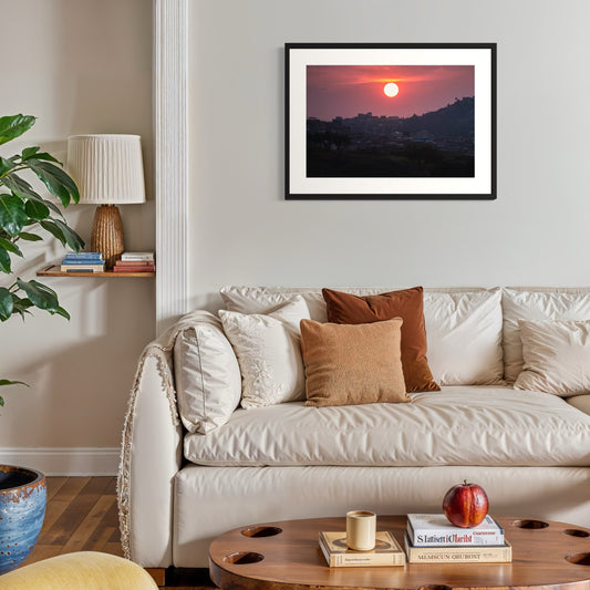The Last Light - Framed